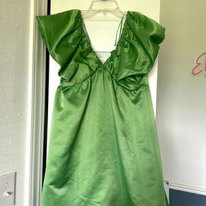 sage green dress
